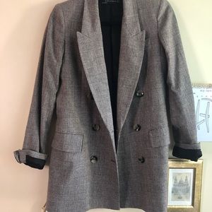 Zara Plaid Women’s Blazer